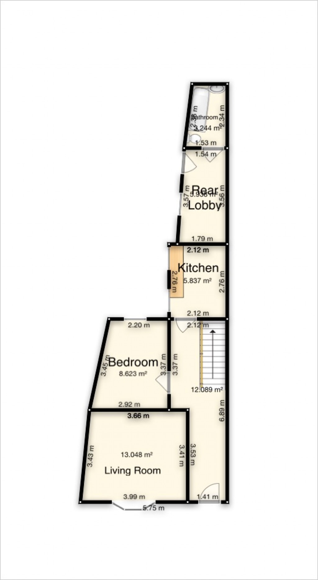 Floorplans For Green Street, Oxford