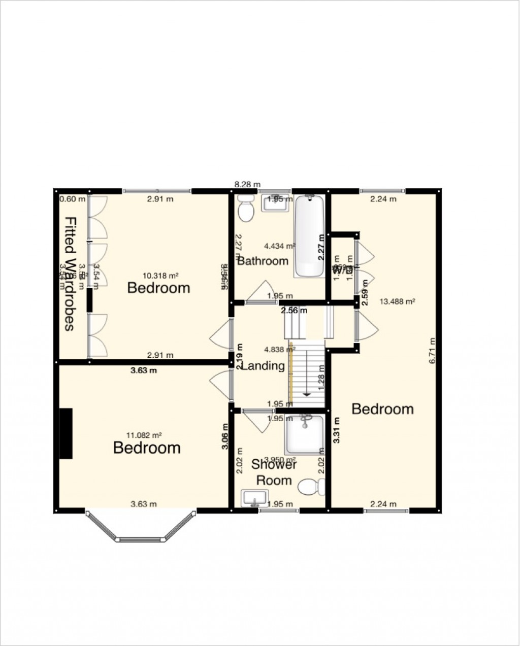 Floorplans For Magdalen Road, Oxford